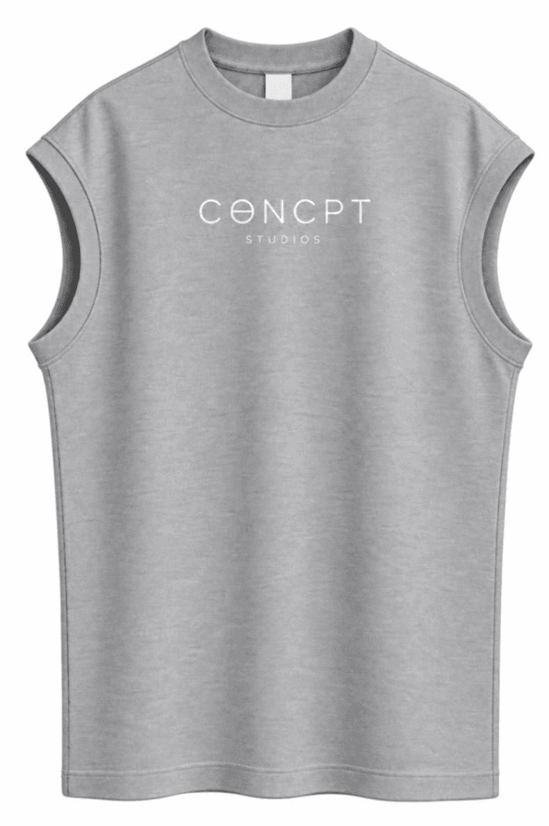 Sleeveless gris